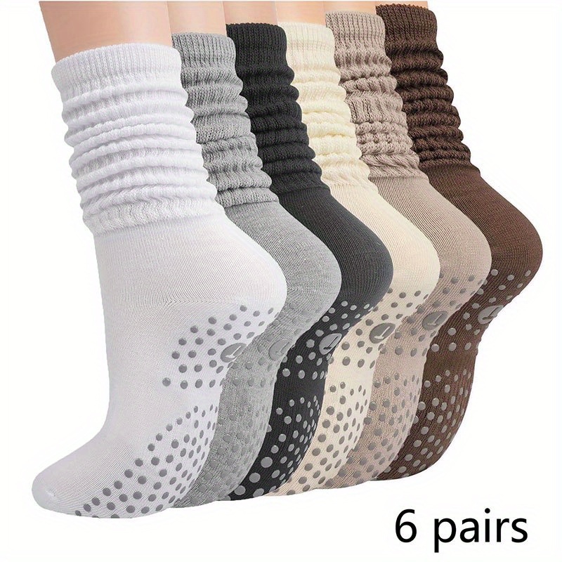 Medias Para Pilates Y Yoga - Meias de Yoga 1/3 Double Stack,
