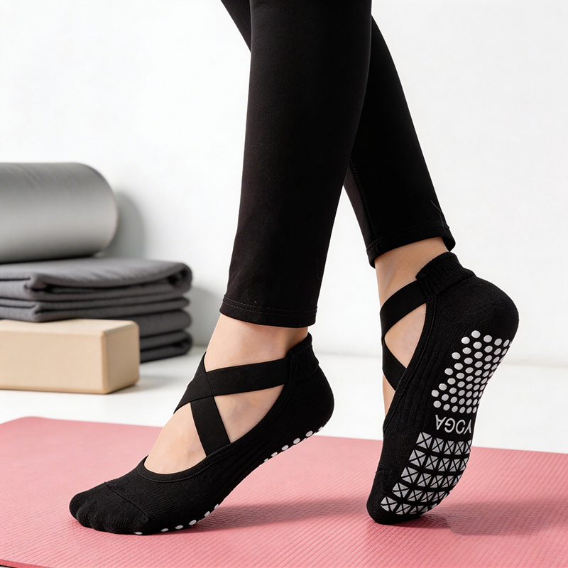 Medias Para Pilates Y Yoga - Meias de Yoga Antiderrapantes para Mulheres,