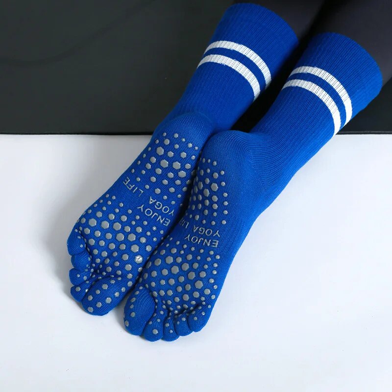 Medias Para Pilates Y Yoga - Mulheres respirável meias de yoga tubo