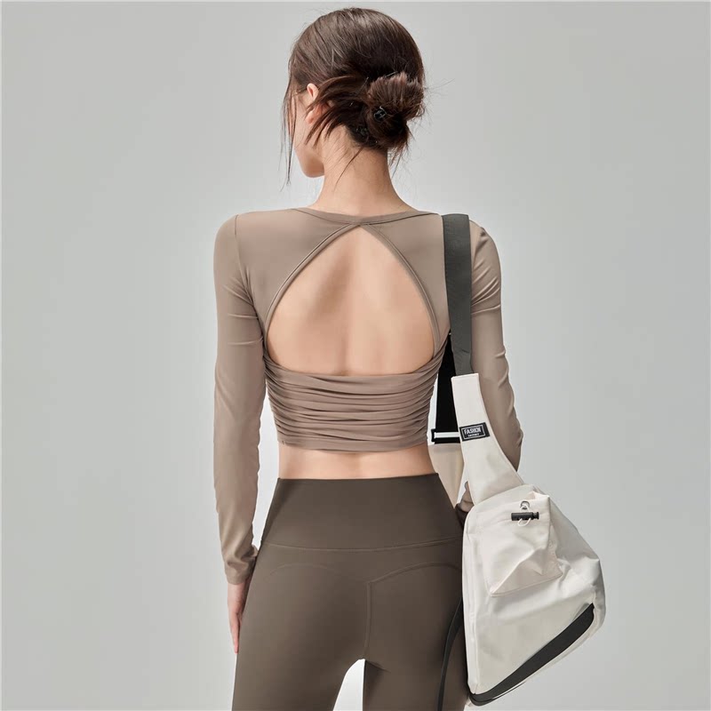Top de Yoga Feminino de Manga  - Pilates Yoga One avaliação e preço