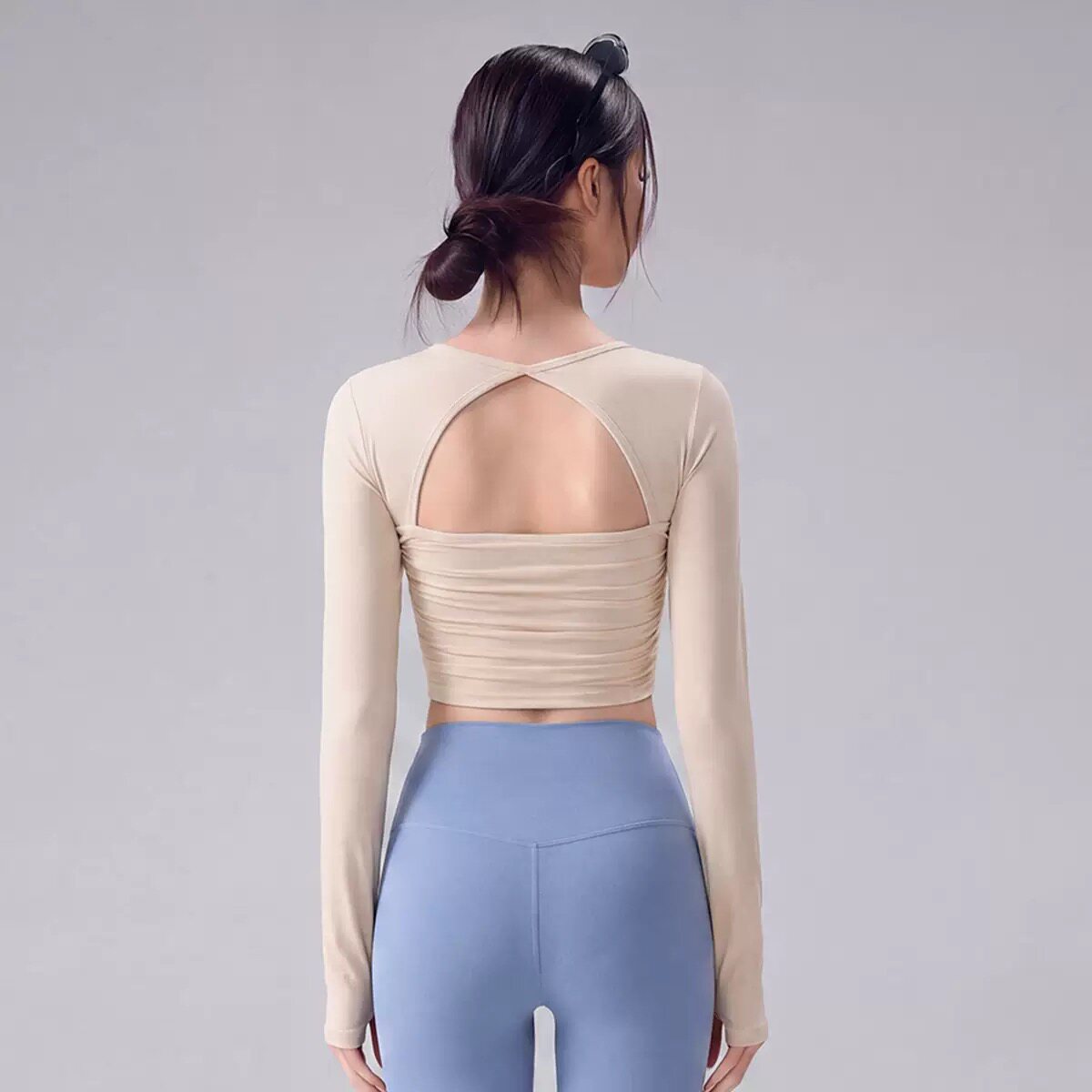 Top de Yoga Feminino de Manga  - Pilates Yoga One avaliação e preço