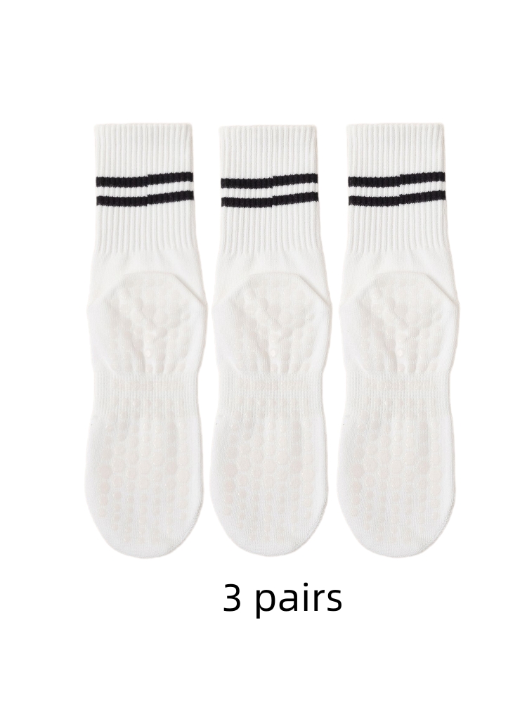 3 pares de meias de ioga, meia - Medias Para Pilates Y Yoga avaliação e preço