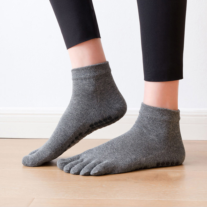 Anti-deslizamento feminino mei - Medias Para Pilates Y Yoga avaliação e preço