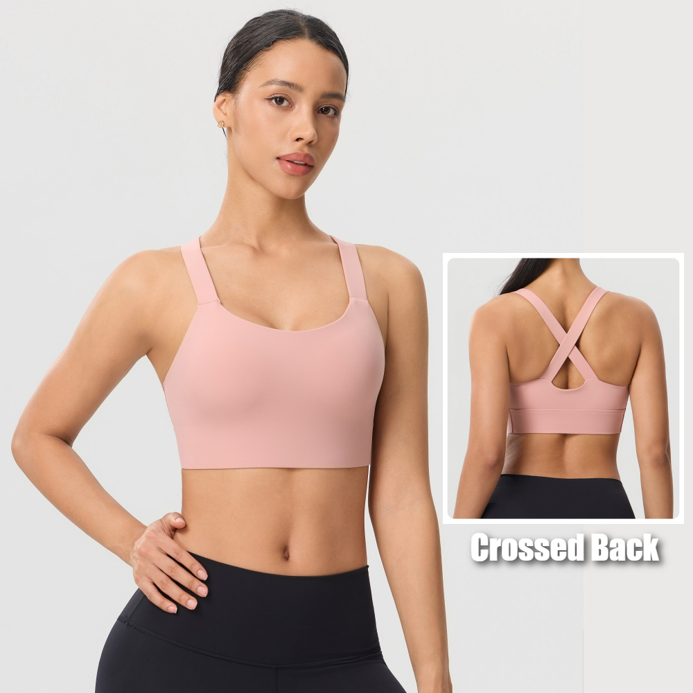 Sutiã esportivo de cor sólida  - Pilates Yoga One avaliação e preço